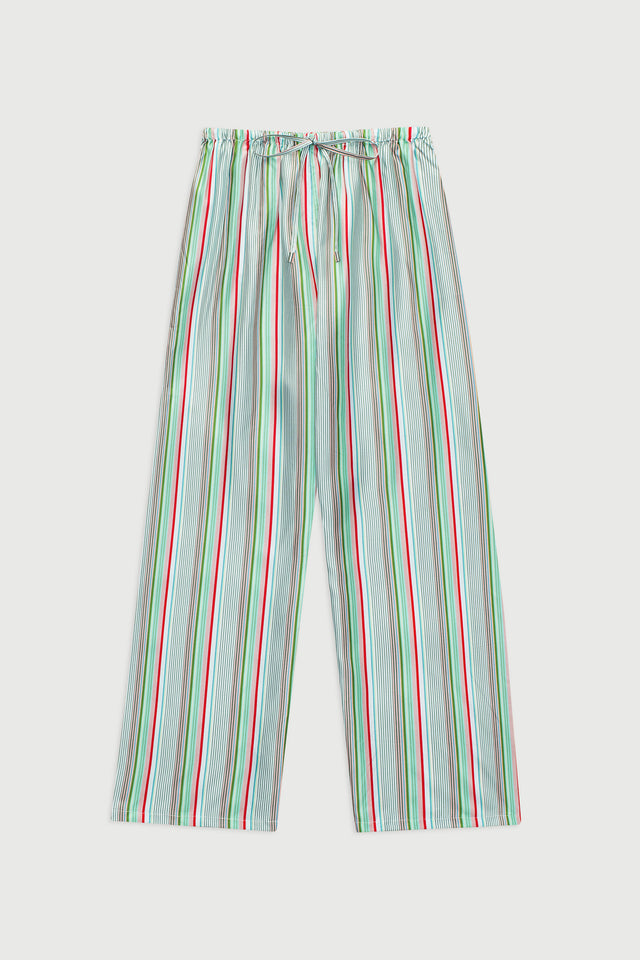 The Drawstring Pant, Silk Twill